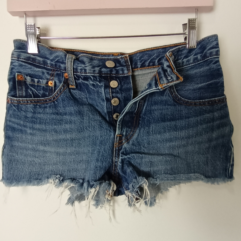 Levi's 501 Cut Off Shorts Size 25